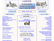 Tablet Screenshot of clifton-beds.co.uk